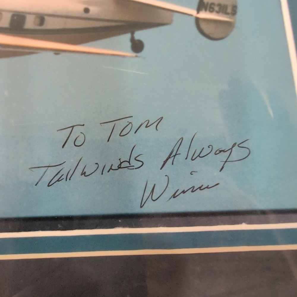 Lockheed 18-56 Lodestar N631LS Framed Photo Inscribed + Delta Air Lines Captain - Picture 4 of 8